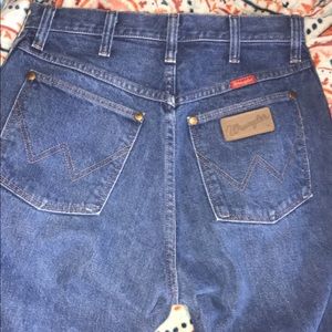 Vintage high waisted wranglers